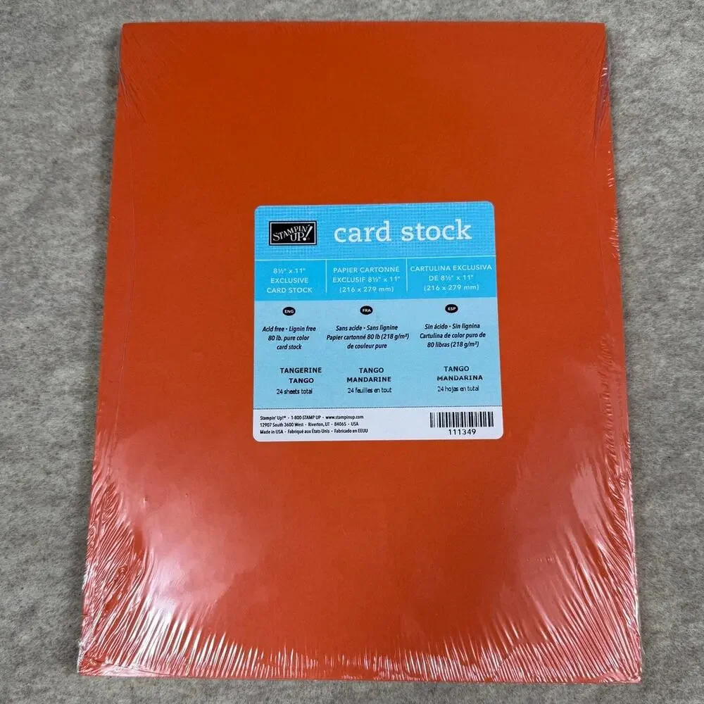 Stampin' Up Card Stock 8 1/2